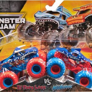 Monster jam megalodon and toro loco Monster Truck Stars and Stripes brand new